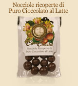 Nocciole ricoperte al Cioccolato al Latte